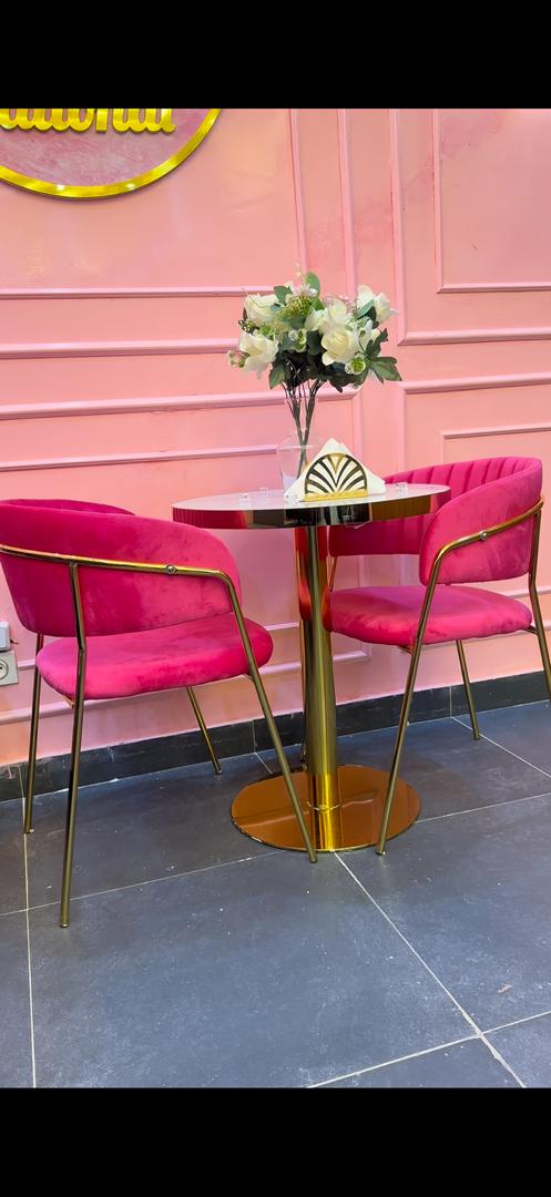 Table et chaises Les Délices